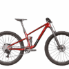 VTT tout suspendu rouge TREK Top Fuel Dijon Cycles en Côte d'Or